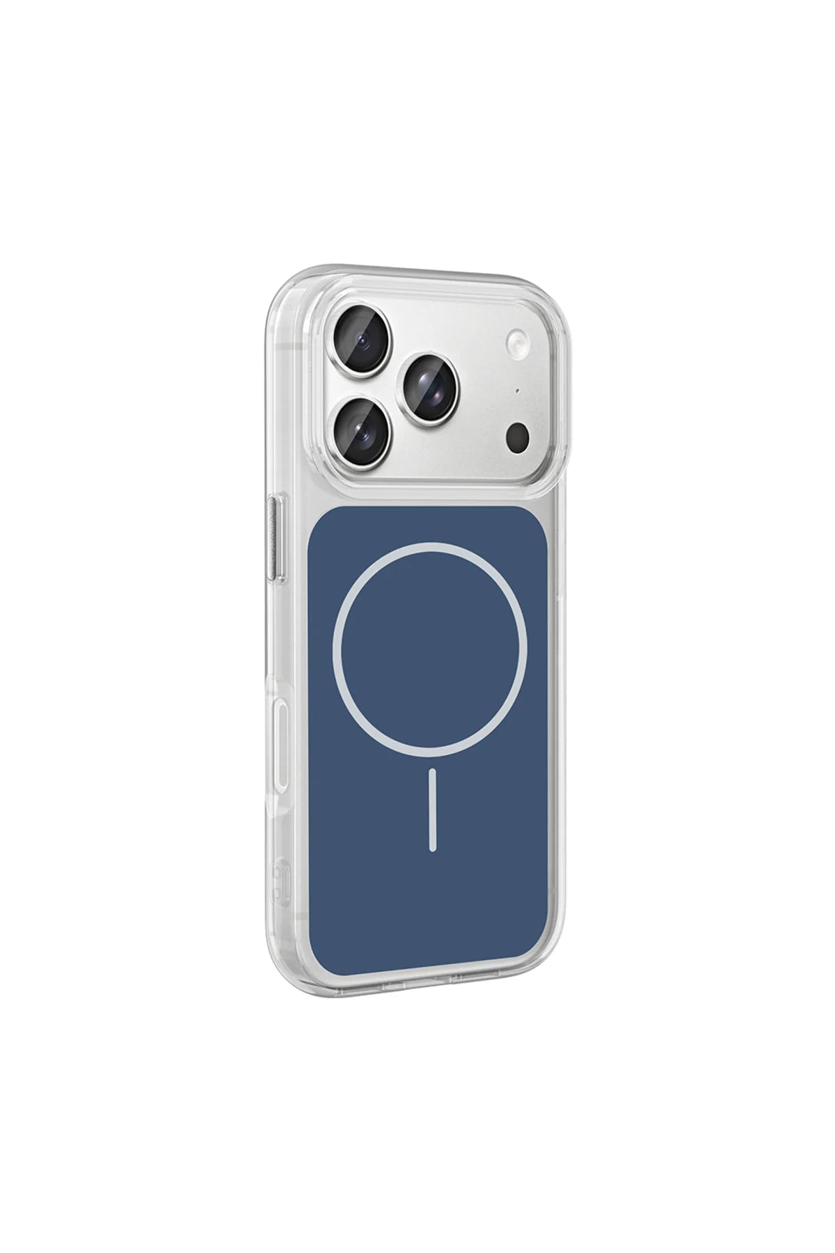 Iphone 17 Pro Case with Iconic Metal Buttons and Magnetic Charging Cover
