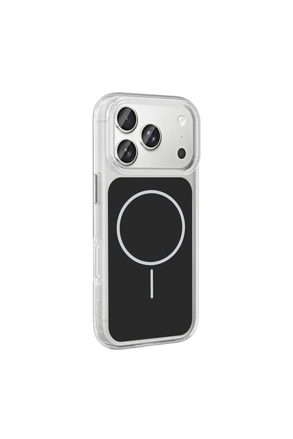 Iphone 17 Pro Case with Iconic Metal Buttons and Magnetic Charging Cover